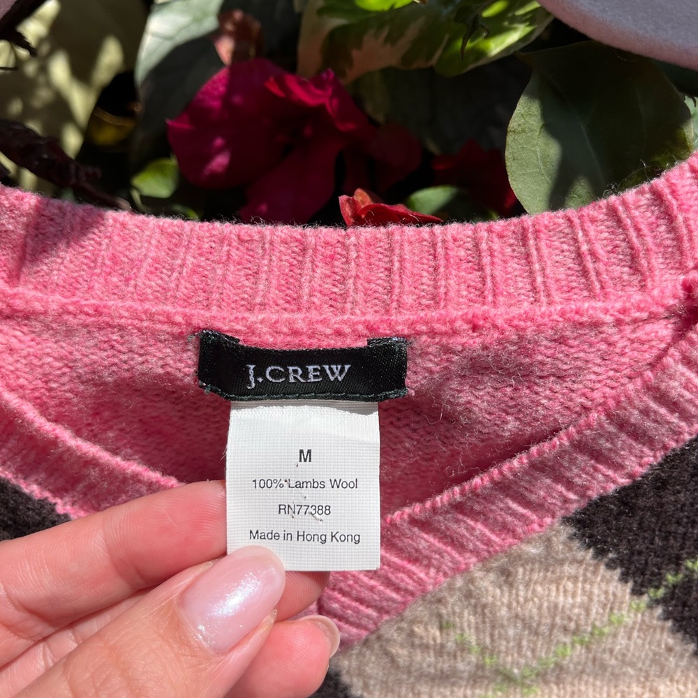 J Crew Pink Sweater